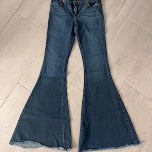 FP Blue Flared Jeans
